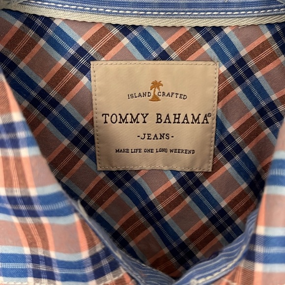 🏝️🤠RARE TOMMY BAHAMA WESTERN STYLE LONG SLEEVE SIZE LARGE NWOT EXCELLENT COND - Picture 2 of 8